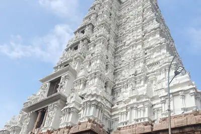 Gopuram of the Ranganathaswamy Temple at Srirangam, the foremost of the 108 Divya Desams