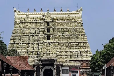 Gopuram of Sree Padmanabhaswamy Temple, which houses the Ananthashayanam idol